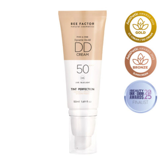 Bee Factor DD Face Cream SPF50 – 5σε1 Κρέμα Προσώπου SPF50 – Απόχρωση 01 – 60ml