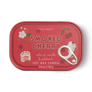 Paddywax Bistro – Smoked Cherry Tin Candle 127g