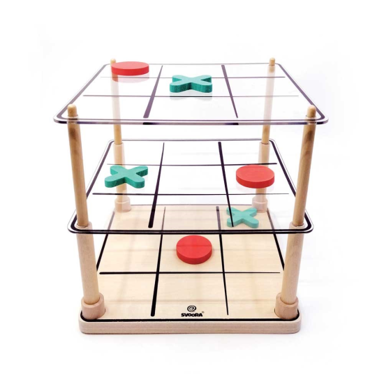Svoora – Τρισδιάστατη τρίλιζα Epic Tac Toe – 900-23145