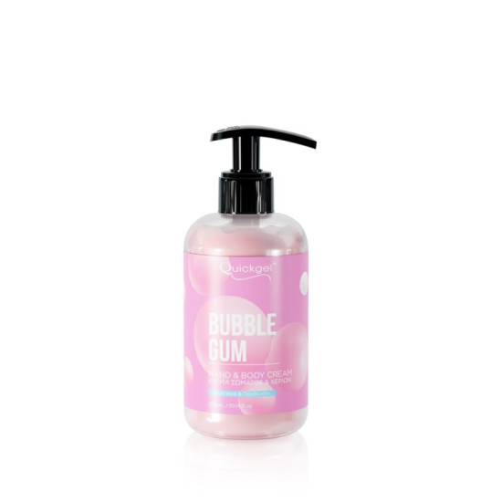 Quickgel – Κρέμα Χεριών & Σώματος Bubble Gum – 300ml